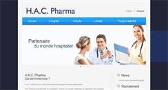 Desktop Screenshot of hacpharma.com